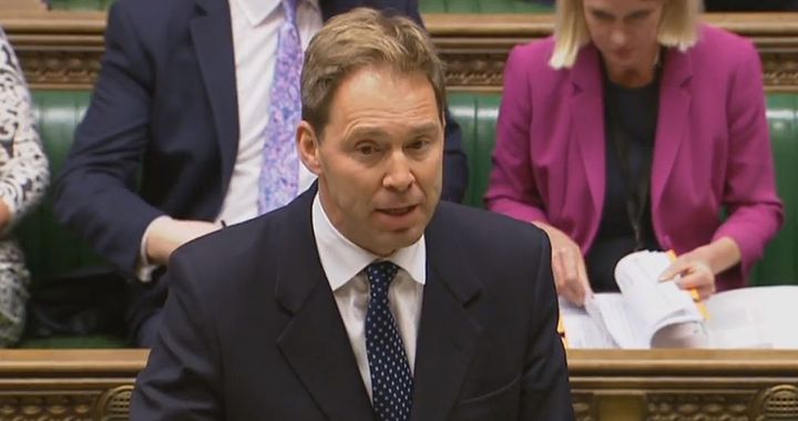 <strong>Minister Tobias Ellwood in the House of Commons</strong>
