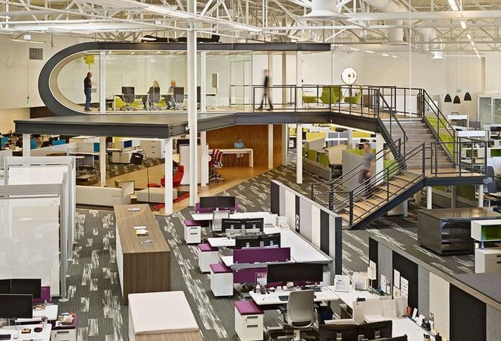 <em>Interior office of One Workplace</em>