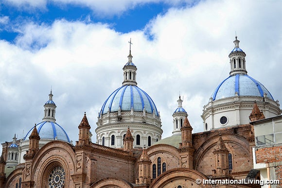 New Cathedral in Cuenca, Ecuador