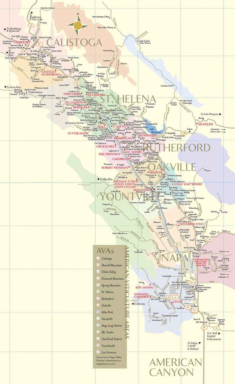The Napa Valley is rich and diverse.
