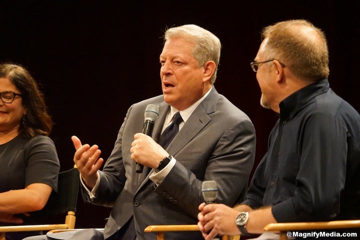 Al Gore at the PGA screening of “An Inconvenient Sequel” at the SVA Theater in New York.