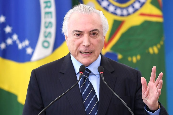 Brazil's current president, Michel Temer, has also been the subject of corruption and bribery allegations.