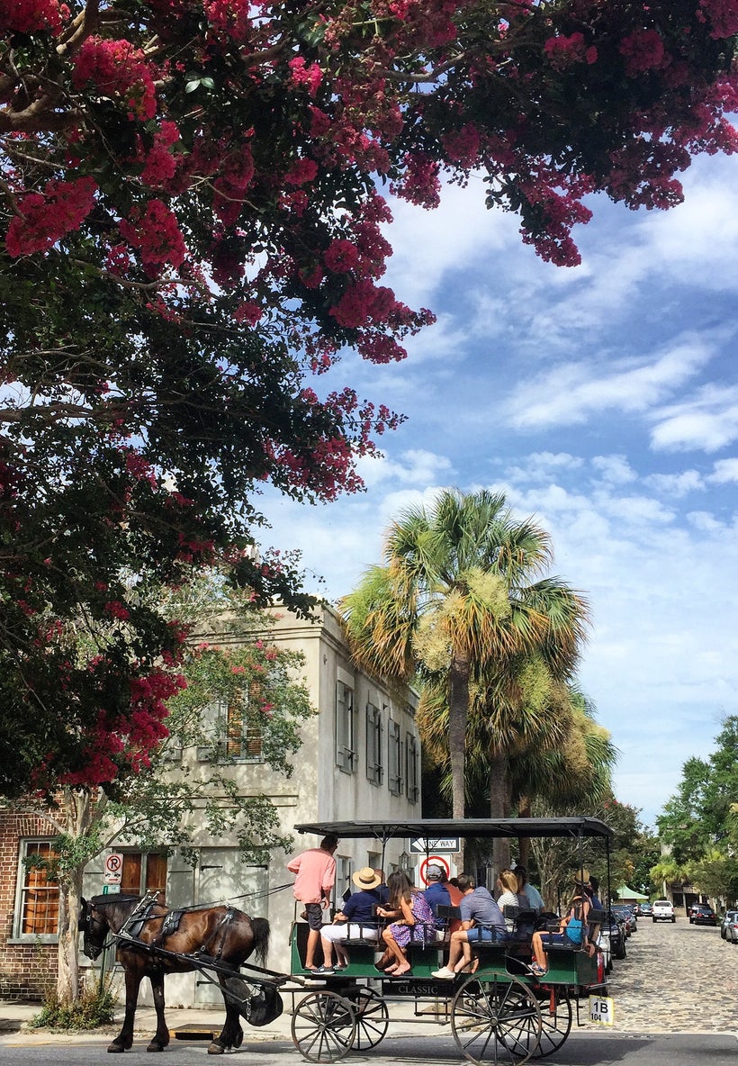 The center of historic Charleston was once part of a walled city.