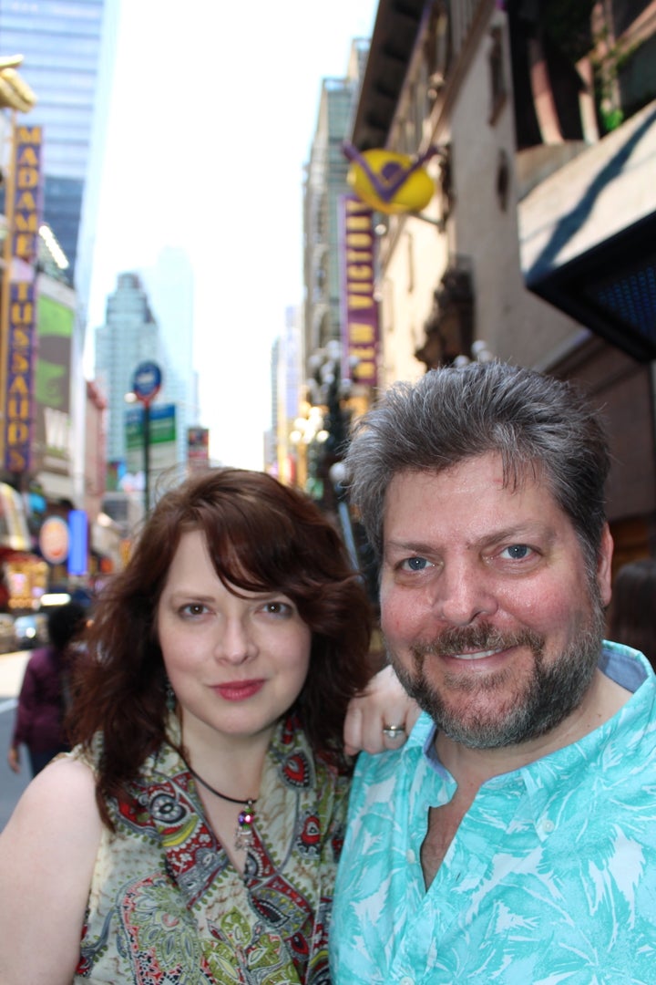 <p>Emily Thompson and Richard D. Russell take Manhattan</p>