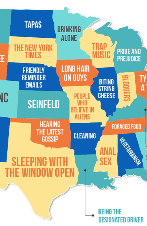 This Map Shows What People Hate The Most In Each State Huffpost 