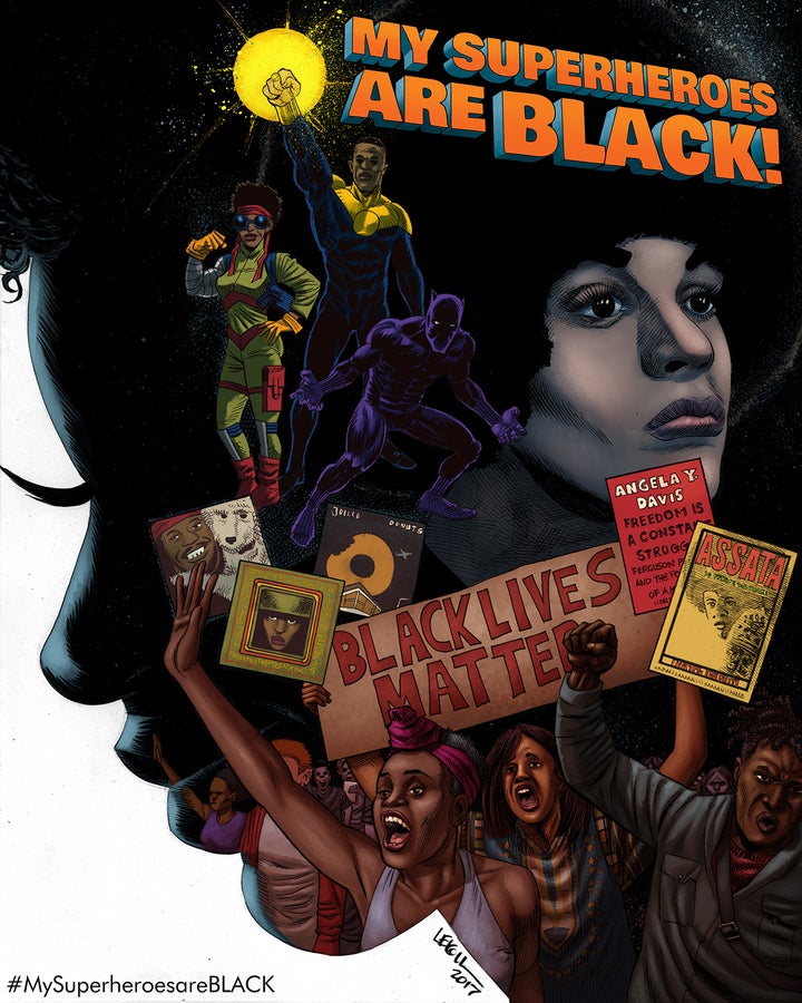 Fabulize Magazine presents “My Superheroes Are Black! Mixtape” issue. 