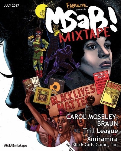 <p>“My Superheroes Are Black!” #MSABmixtape</p>