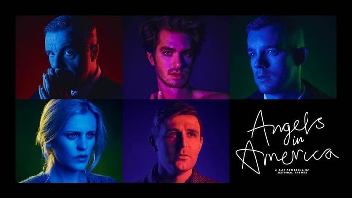 Andrew is treading the boards in 'Angels In America' at the National Theatre.
