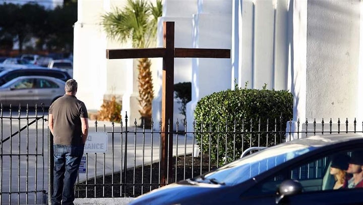 Nine people were killed in a 2015 shooting at Emanuel AME Church in Charleston, South Carolina. Police departments across the