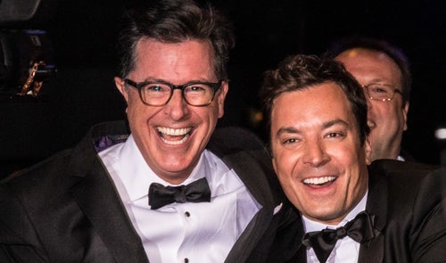 The Great Ben & Jerry's Ice Cream War Between Jimmy Fallon And Stephen Colbert | HuffPost Entertainment
