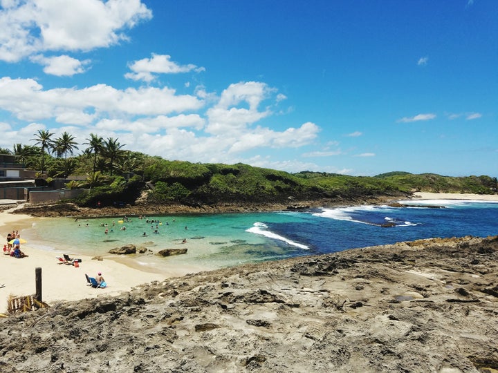 Puerto Rico boasts 270 miles of Caribbean beach.