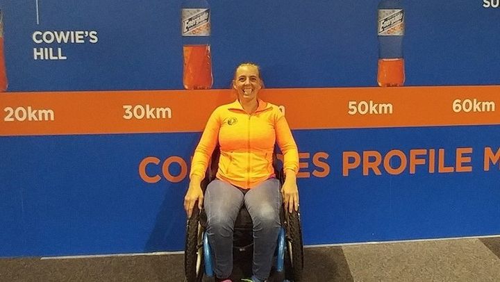 Jean Altomari, a Rockland, New York native and Brookhaven, Pennsylvania resident, recently became the first wheelchair, para-athlete to propel herself into the Comrades Marathon history books. 