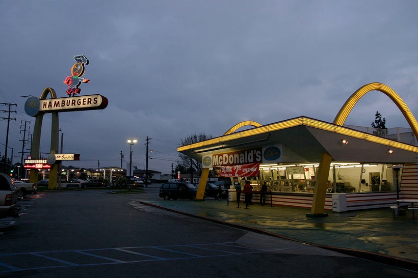 Classic: America’s oldest operating McDonald’s, built in 1953 in Downey, CA, the third in an eventual chain of thousands.