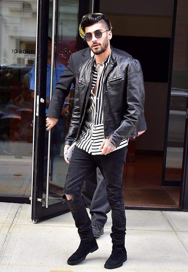 Zayn in New York earlier this year