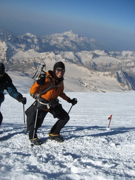 Climbing up Mt. Elbrus 2008