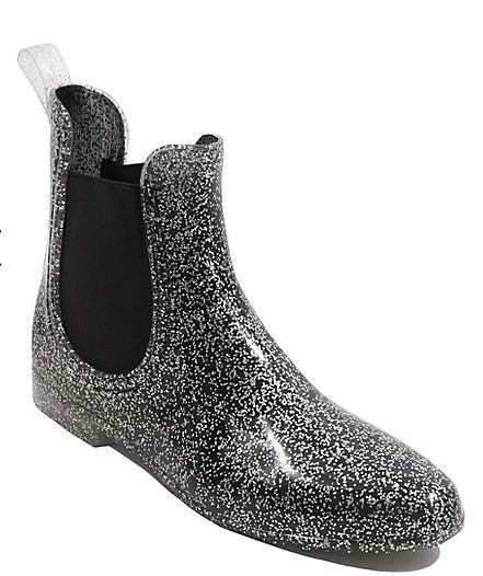 Glitter Effect Short Wellington Boots