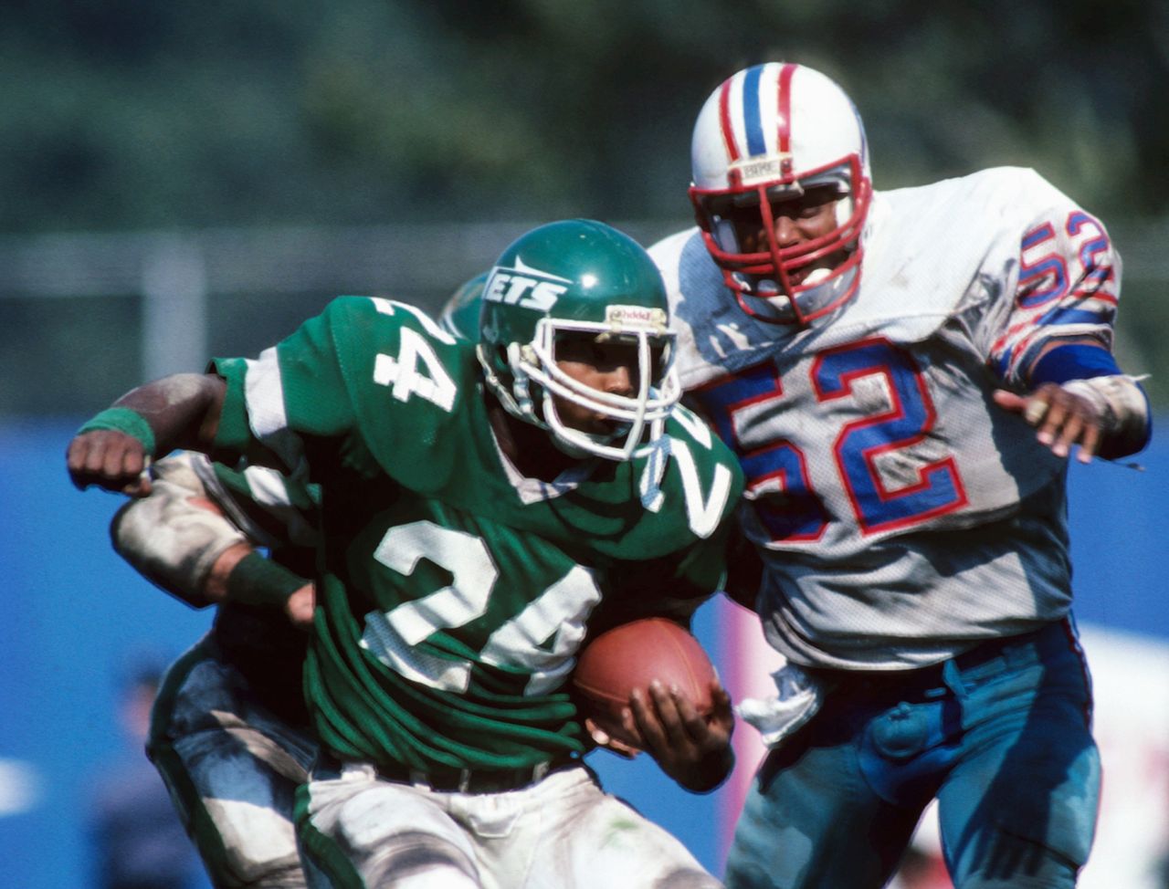 In 1990, Kessler represented New York Jets running back Freeman McNeil, seen above, in a lawsuit alleging the NFL's free agency system violated federal antitrust laws.