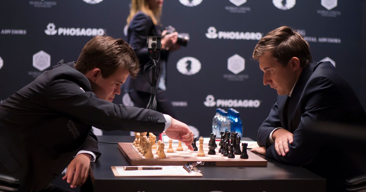 Chess: Garry Kasparov and Magnus Carlsen draw in historic encounter, Chess