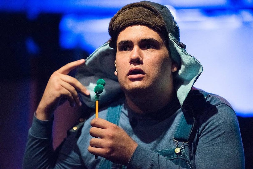 Daniel Barrington Rubio as Horton the Elephant in <strong><em>Seussical the Musical</em></strong>