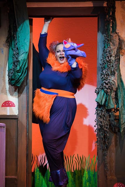 Katrina McGraw as the Sour Kangaroo in <strong><em>Seussical the Musical</em></strong>