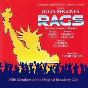 Cover art for the CD of <strong><em>Rags</em></strong>