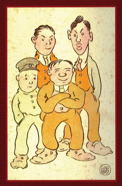 Cover art for Henry Yoshitaka Kiyama's <strong><em>Manga Yonin Shosei</em></strong>