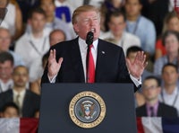 Naval Ceremony Turns Political After Donald Trump Asks Crowd To Call Congress
