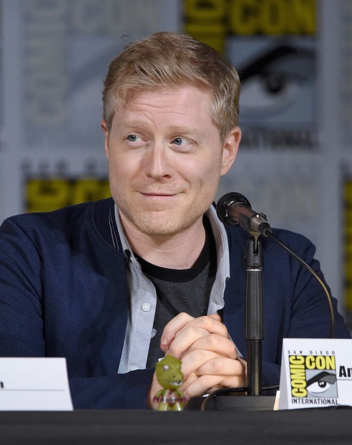 Actor Anthony Rapp at the San Diego Comic-Con on Saturday.