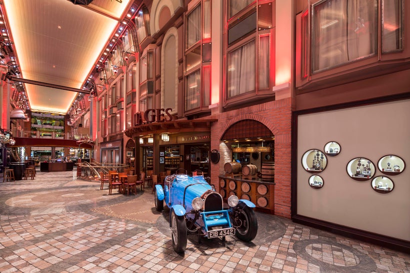 <strong>Mall aboard: Shop, dine and drink on the Royale Promenade</strong>.