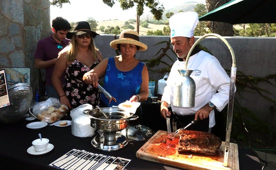 From left to right: Whale & Ale, Andrew Caldwell, (in back) manager; Lara Silber, restaurant manager, Adela Silber owner; And