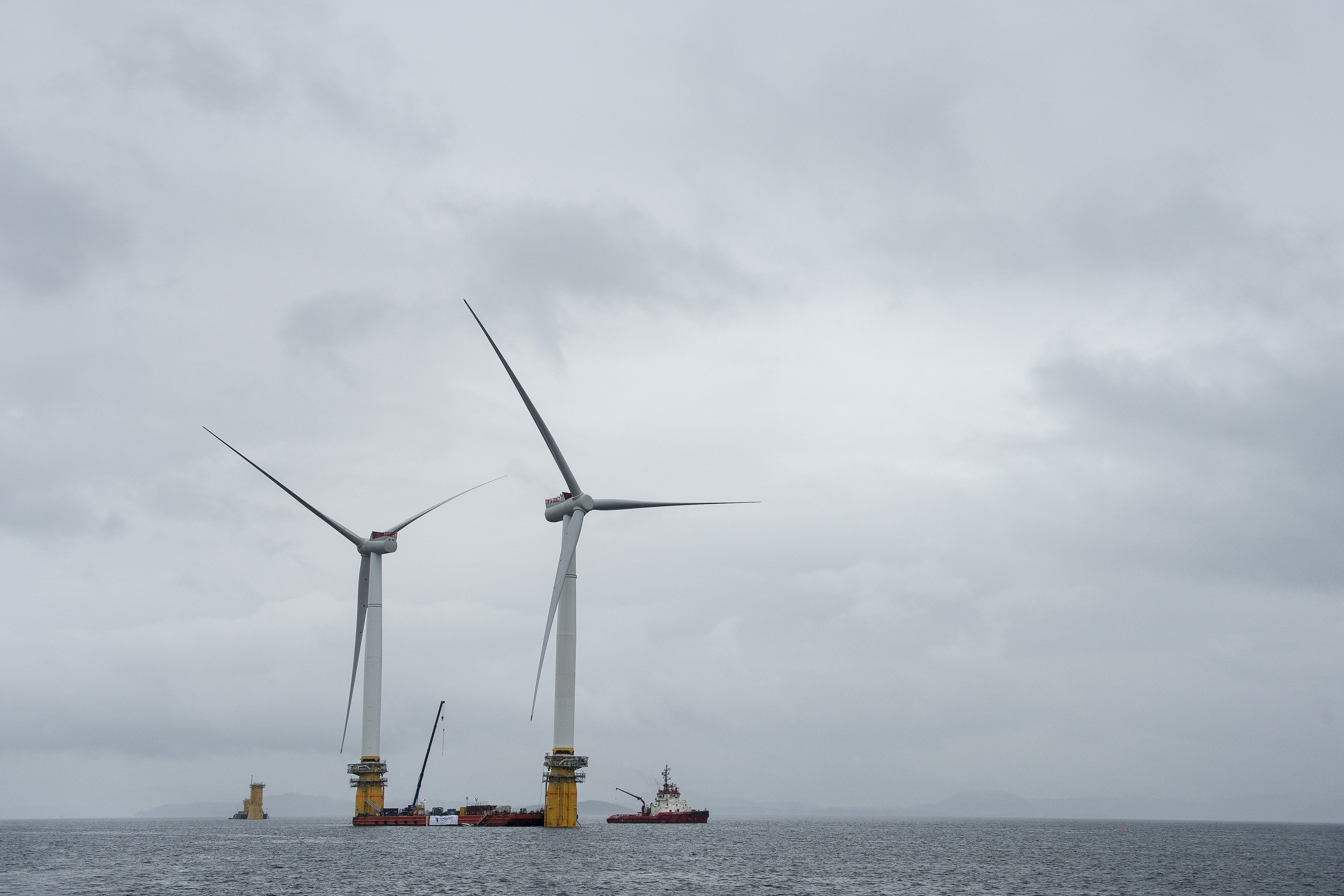 The World's First Floating Wind Farm Arrives In Scotland