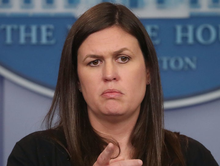 Image result for sarah huckabee sanders big mouth