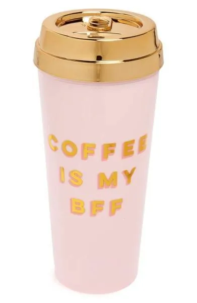 Ban.Do Endless Possibilities Glass Travel Mug Pink Tones