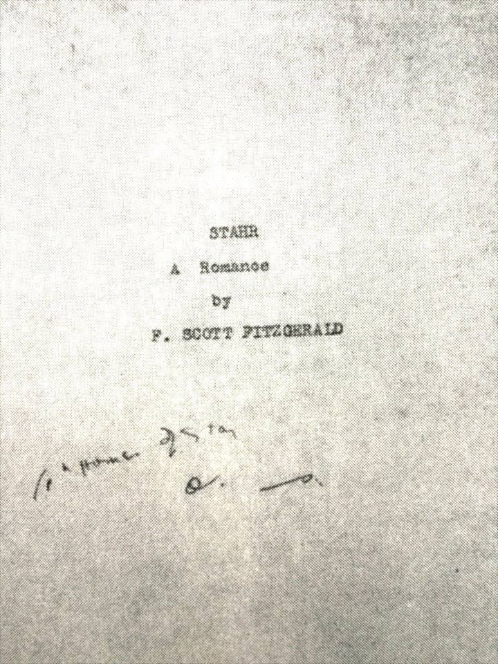 <p>the title page of <em>Stahr: A Romance</em></p>