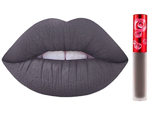gray matte lipstick