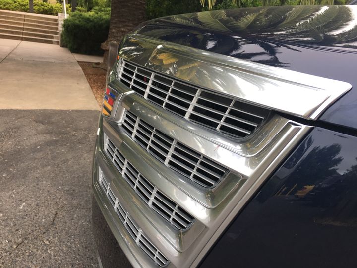 2017 Cadillac Escalade: The Platinum Package includes a unique grille treatment