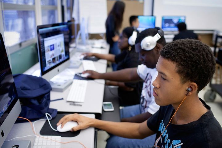 African Americans, Latinos and girls showed significant gains in AP computer science results.