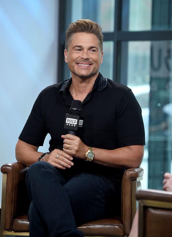 Rob Lowe attends Build to discuss "The Lowe Files" on July 24, 2017, in New York.