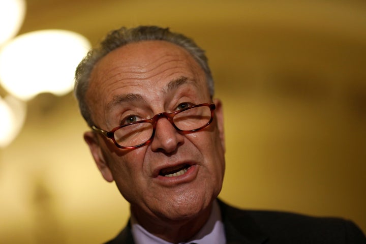 Senate Minority Leader Chuck Schumer (D-N.Y.) says antitrust law reform is a major plank in Democrats' populist-leaning 