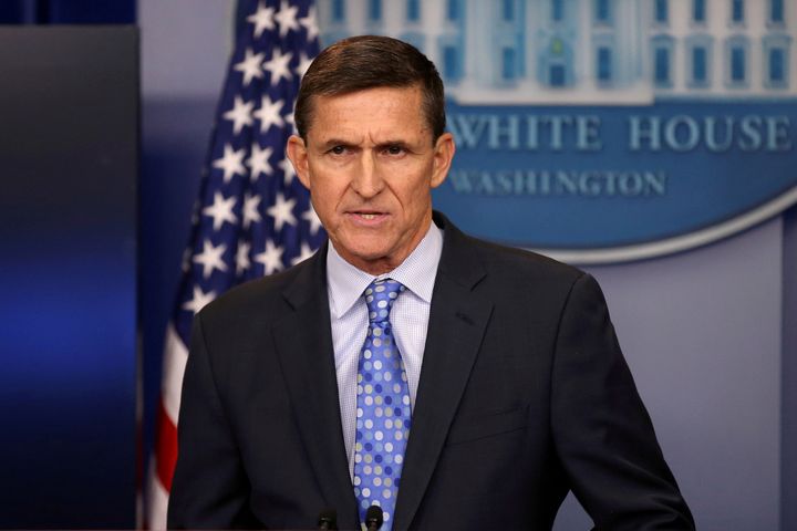 Former national security adviser Michael Flynn was forced to step down in February.