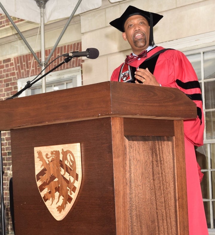 Dean Sullivan at Harvard’s Commencement (Diploma Ceremony, Winthrop House).