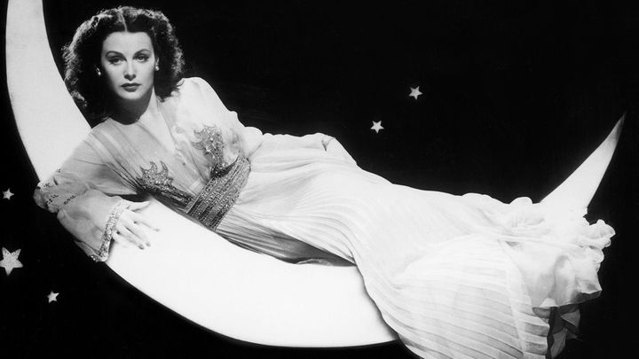Hedy Lamarr in a scene from 1944's The Heavenly Body 