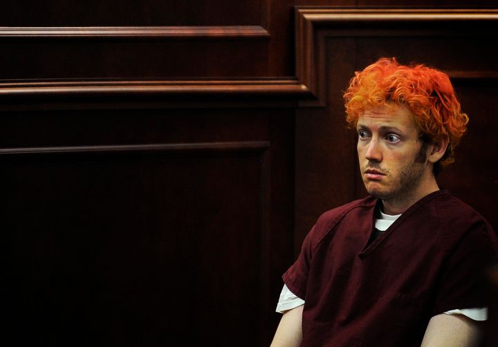 James Holmes killed 12 people in a mass shooting at a midnight screening of The Dark Knight Rises in 2012