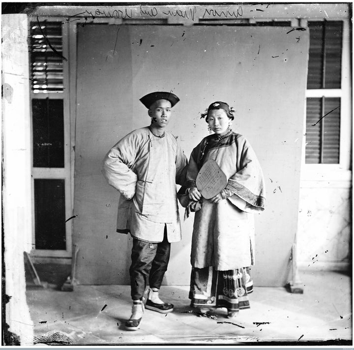 Xiamen in Fujian province in China. Photograph by John Thomson, 1870.