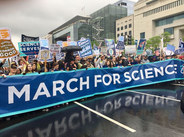 (March for Science, Washington, DC, April 22, 2017)