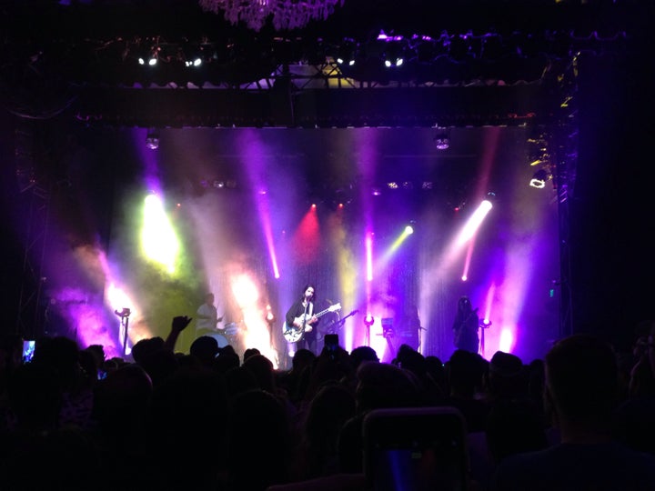 Michelle Branch performing at the El Rey Theatre in Los Angeles, California, on Tuesday, July 25, 2017.