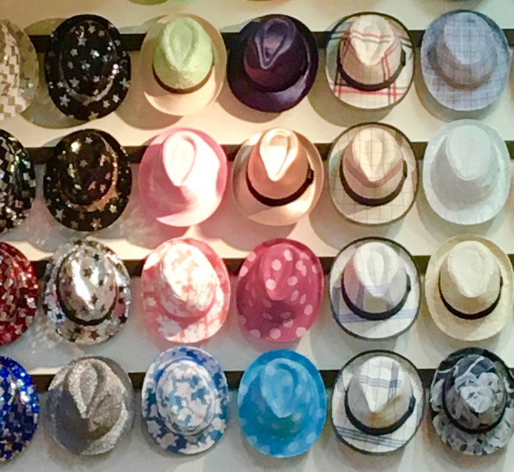 Stylish hats for the fashionably cool gentleman. 