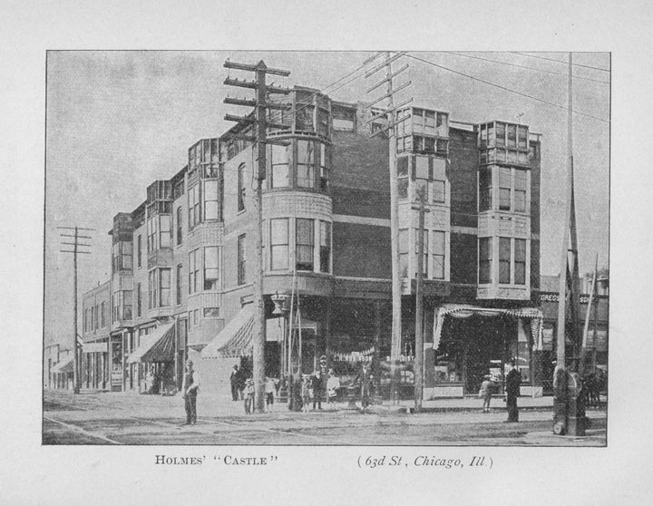 View of the World's Fair Hotel - which later became labelled Murder Castle 