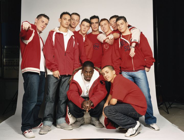 Marcel back in his Blazin' Squad days