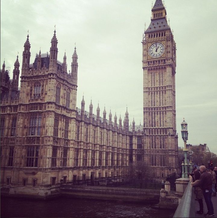“Bong!” - Big Ben. Location: London, United Kingdom